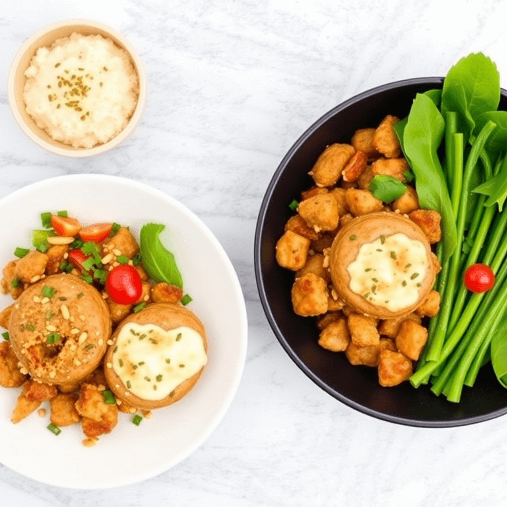 Plate of easy gluten-free vegetable stir-fry with rice.