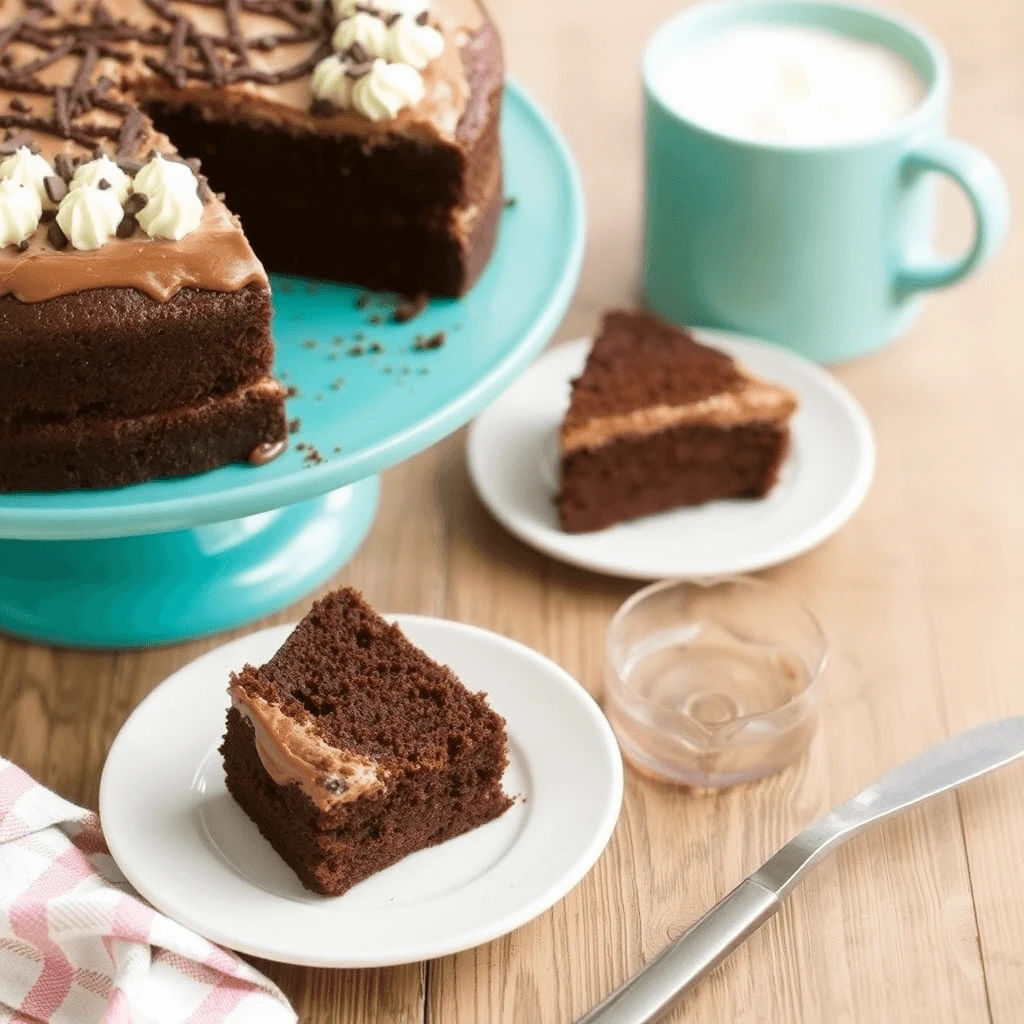 A bowl of creamy German chocolate frosting, rich with coconut and pecans, ready to be spread on a cake.