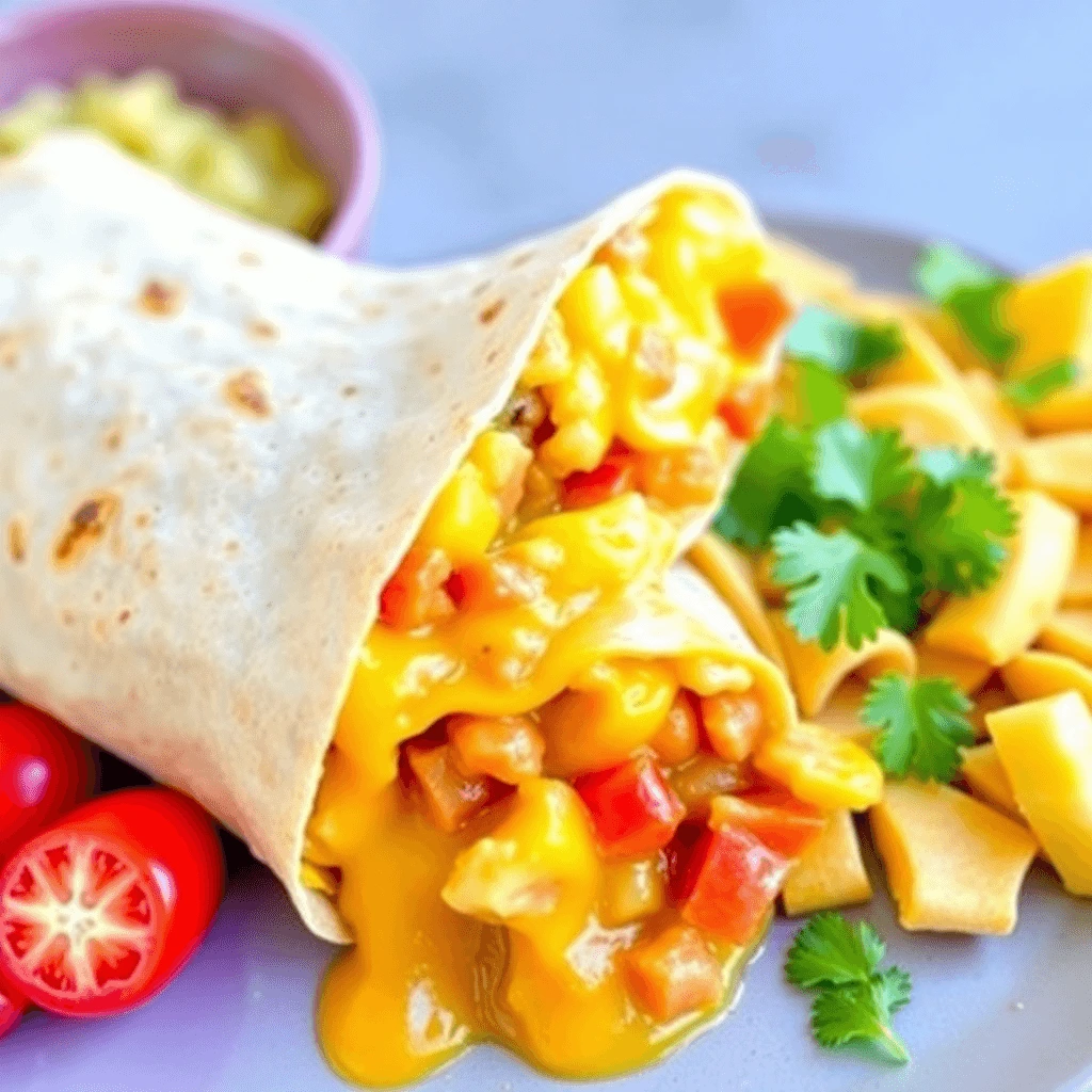 Delicious and colorful assortment of healthy burrito options with fresh ingredients