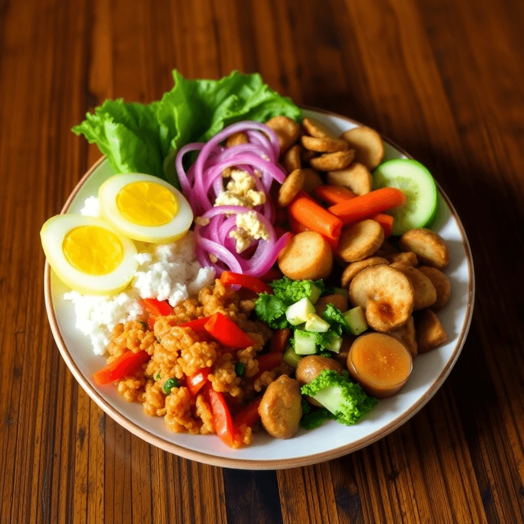 Delicious Traditional Guatemalan dish, Jocón, made with chicken, herbs, and spices, served with rice and tortillas.