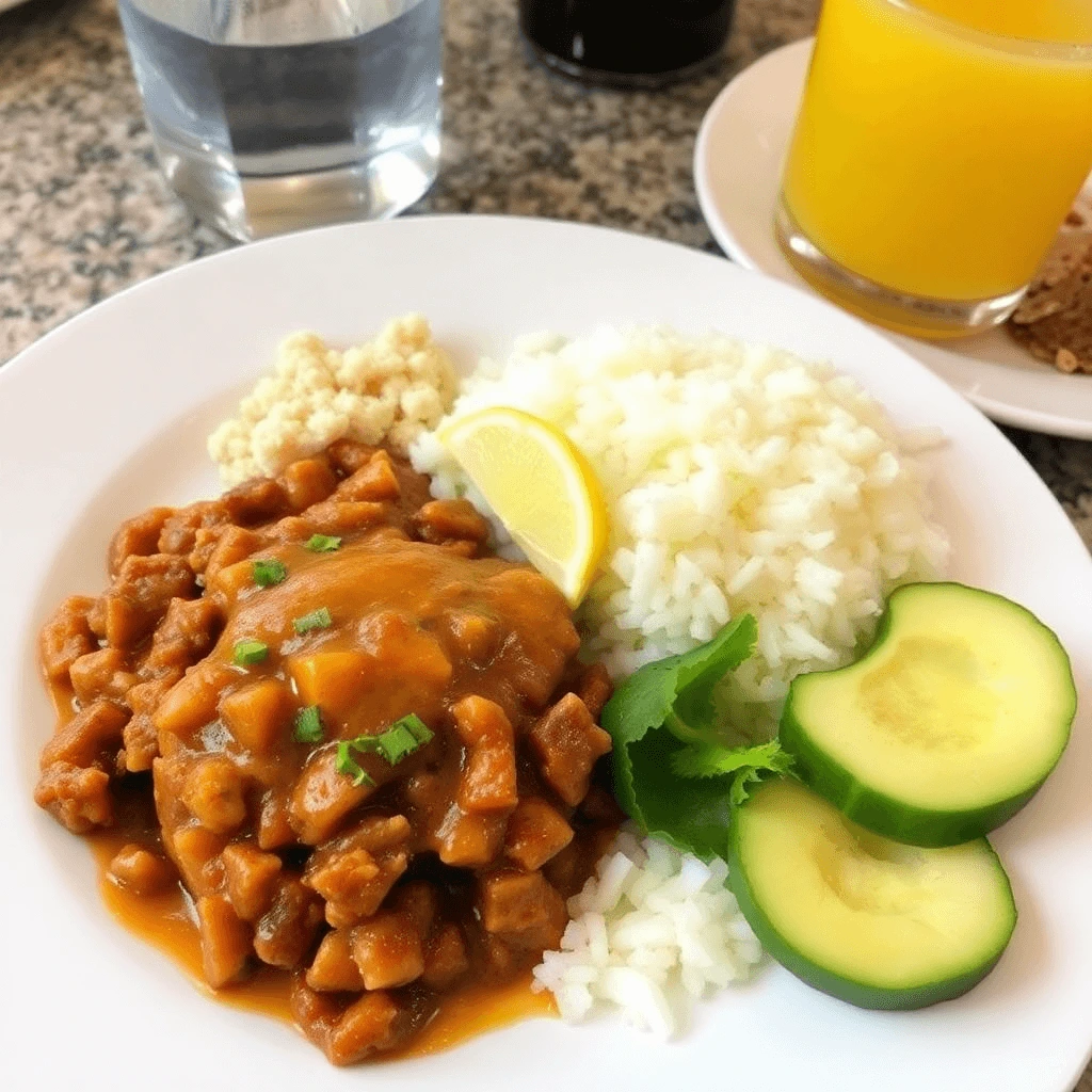 A chef sprinkling sazón spice blend over a bowl of ingredients.