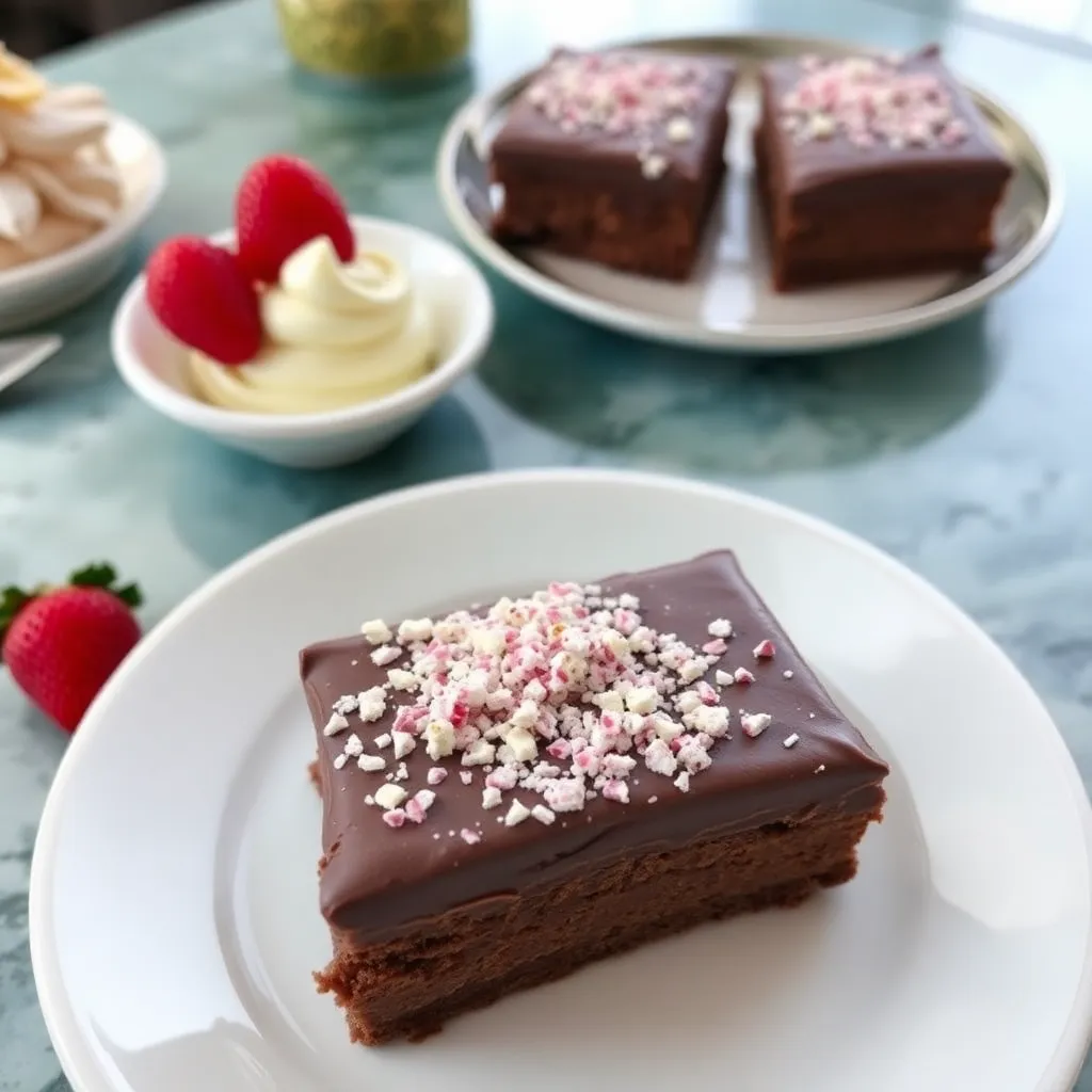 Close-up of a selection of handmade luxury chocolates in a gift box. Dark chocolate truffles dusted with cocoa, milk chocolate caramels with sea salt, and white chocolate with raspberry filling are visible, reflecting the light.