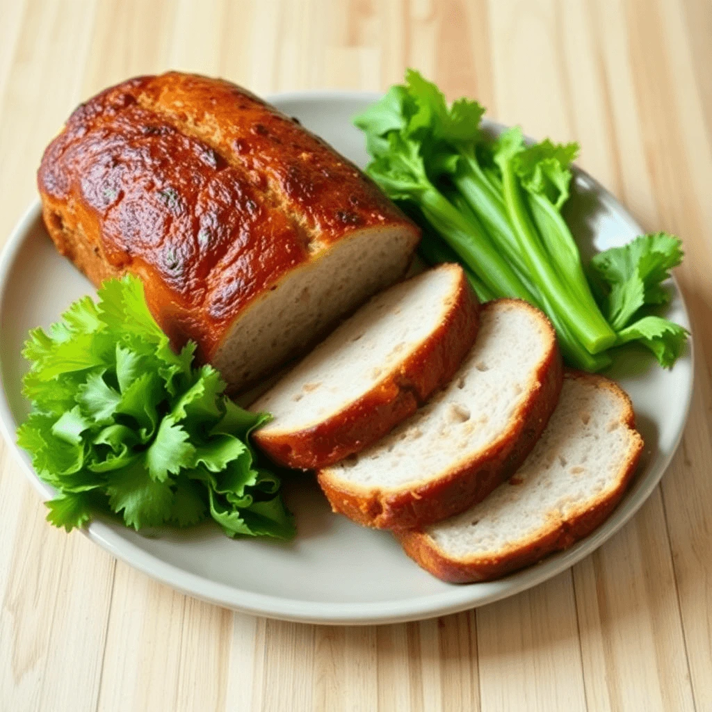 Easy homemade chicken loaf lunch meat with fresh ingredients