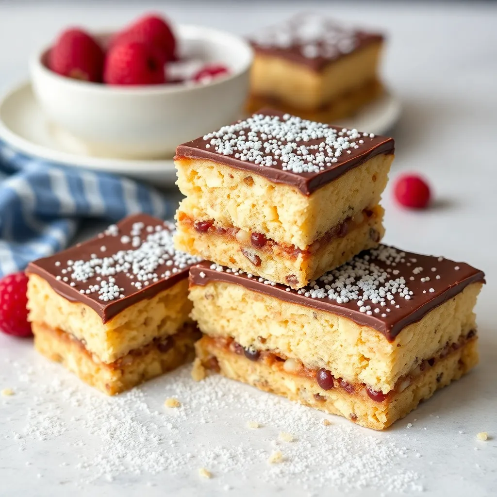 Close-up photo of a Chocolate-filled Knafeh, showcasing the combination of melted chocolate and creamy cheese inside a crispy phyllo pastry.